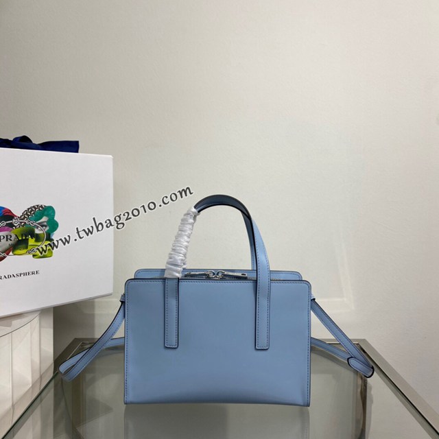 Prada專櫃新款mini購物袋 1BA357 普拉達複刻Re-Edition全皮手提包 csp1078